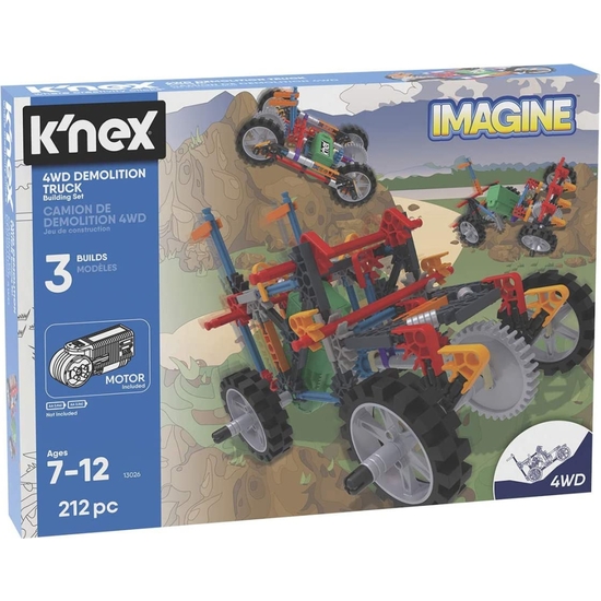 KNEX IMAGINE CAMIÓN DEMOLICIÓN 212PZAS image 0