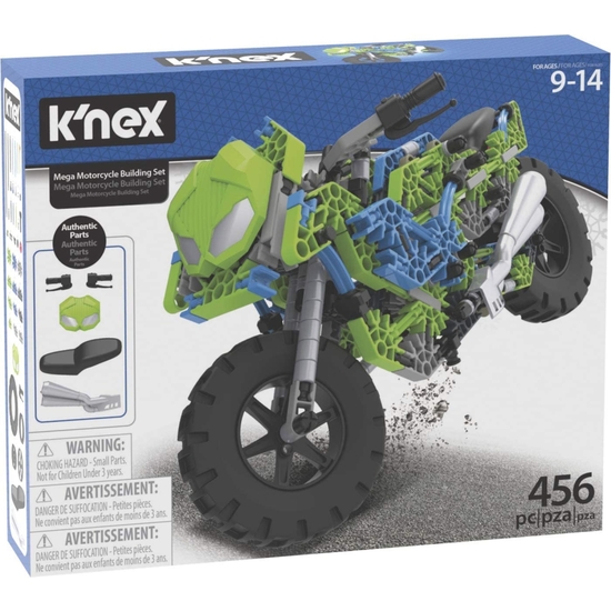 KNEX IMAGINE MOTO CARRERAS 456 PIEZAS image 0