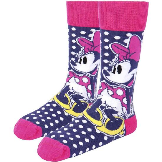 PACK CALCETINES 3 PIEZAS MINNIE SIN COLOR image 1