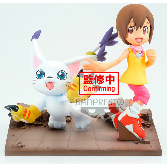 FIGURA HIKARI Y TAILMON ADVENTURE ARCHIVES DIGIMON ADVENTURE 12CM image 0