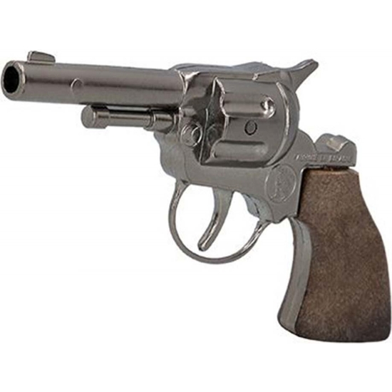 PISTOLA COW-BOY METAL 14 CM image 1