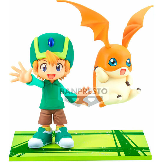 FIGURA TAKERU & PATAMON ADVENTURE ARCHIVES DIGIMON ADVENTURE 15CM image 0