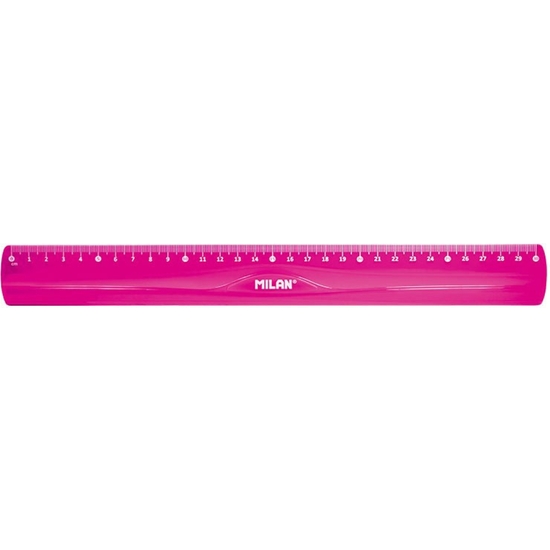 PACK 24 REGLA FLEXIBLE ROSA 30 CM MILAN image 2