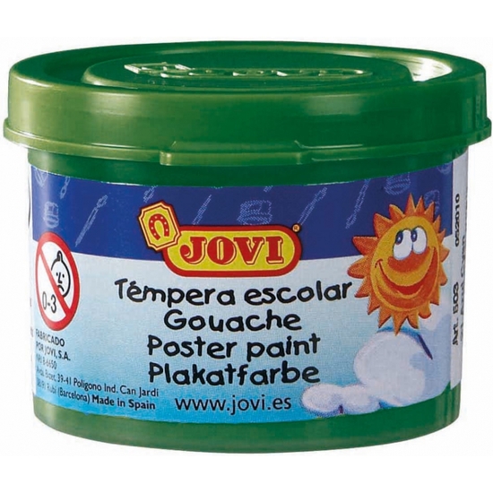 TÉMPERA JOVI CAJA 5 BOTES 35 VERDE OSCUR image 1