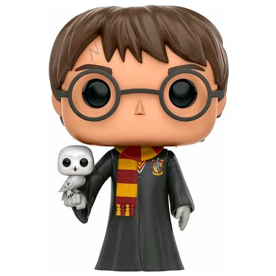 FIGURA POP HARRY POTTER HARRY WITH HEDWIG EXCLUSIVE image 1