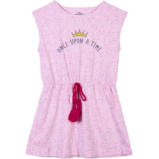 VESTIDO SINGLE JERSEY PUNTO PRINCESS PINK image 0