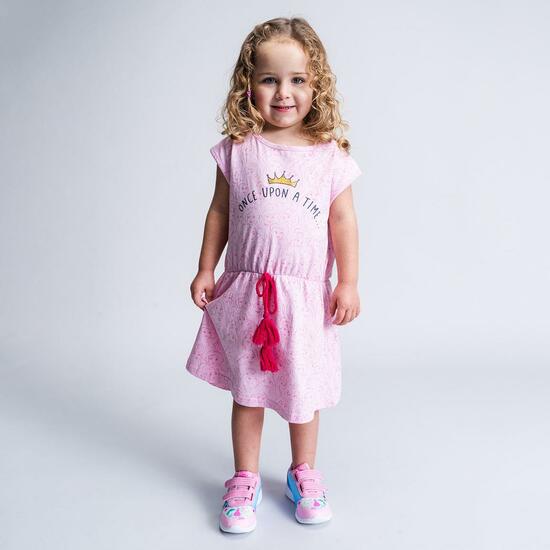 VESTIDO SINGLE JERSEY PUNTO PRINCESS PINK image 3