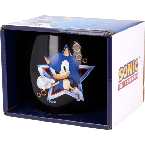 SONIC TAZA CERÁMICA EN CAJA 380ML image 1
