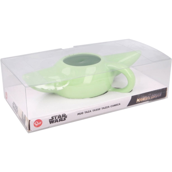 BABY YODA STAR WARS TAZA CERÁMI.3D 370ML. image 3