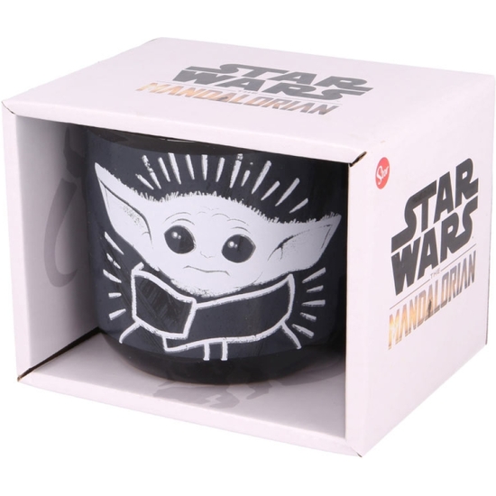 BABY YODA STAR WARS TAZA CERÁMICA 400ML image 1