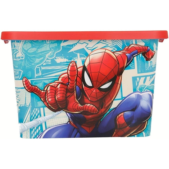 SPIDERMAN CAJA CONTENEDOR TAPA 28X19X19 image 2