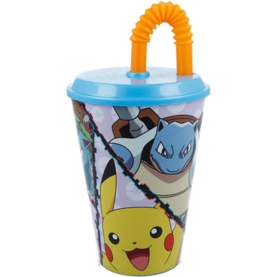 POKEMON VASO PAJITA 430 ML image 0