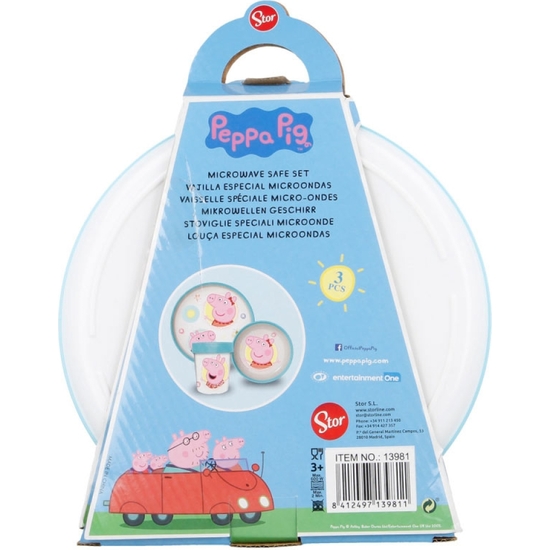 PEPPA PIG VAJILLA PREMIUM 3 PIEZAS image 2