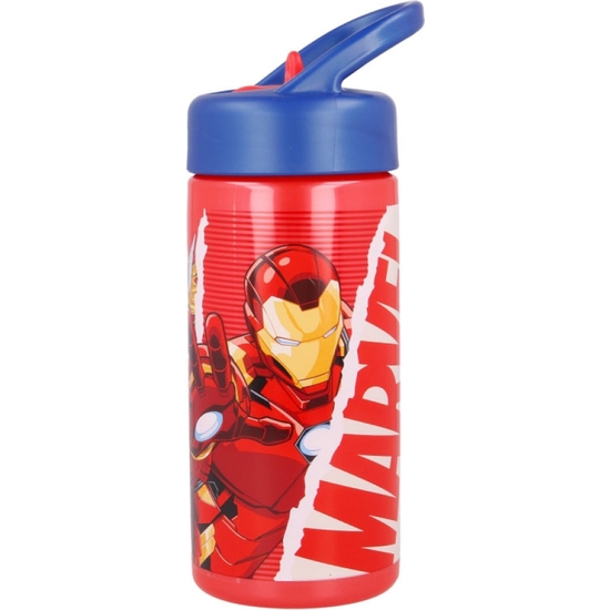 AVENGERS BOTELLA CANTIMPLORA PAJITA410ML image 1