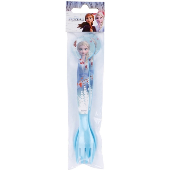 FROZEN SET CUCHARA + TENEDOR PP image 1