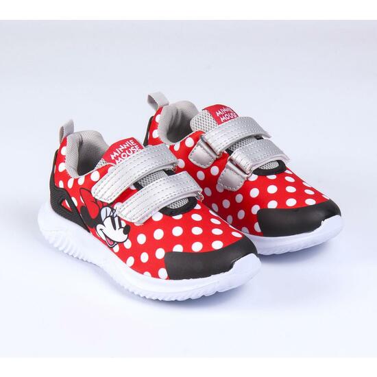 DEPORTIVA SUELA LIGERA EVA VELCRO MINNIE RED image 2