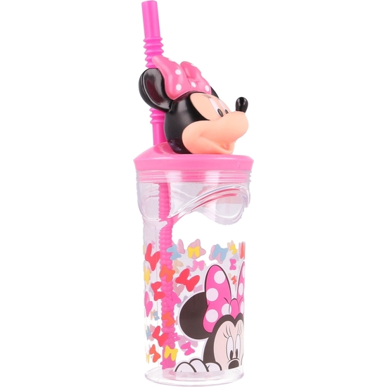 MINNIE VASO PAJITA FIGURA 3D 360 ML image 2