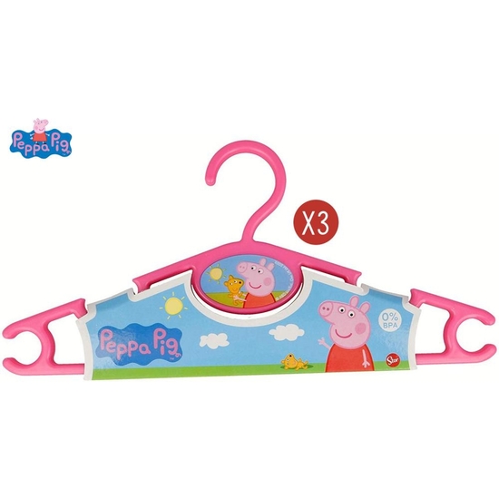 PEPPA PIG SET 3 PERCHAS 26X12 image 0