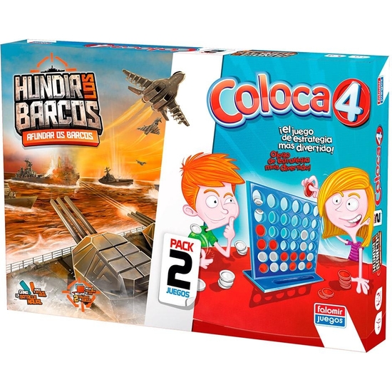 JUEGO DOBLE COLOCA 4HUNDIR BARCOS image 1