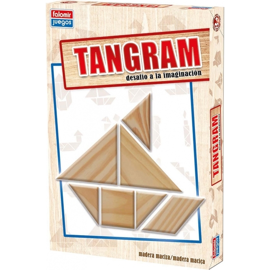 JUEGO TANGRAM MADERA image 0