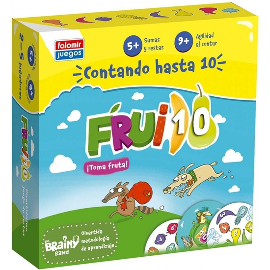 JUEGO FRUIT 10 CONTANDO HASTA 10 image 0