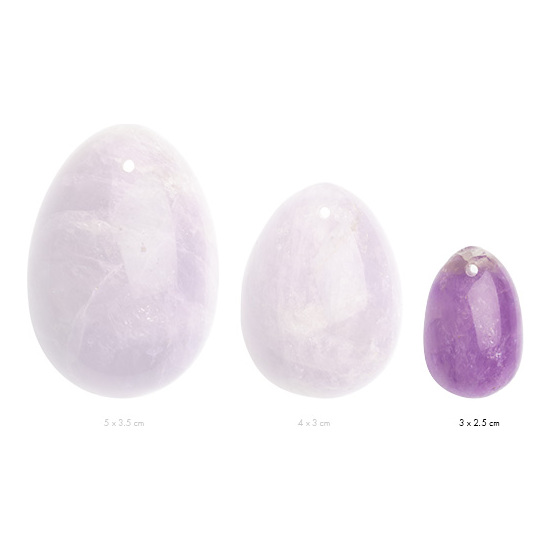 LA GEMMES - YONI EGG PURE AMETHYST image 2