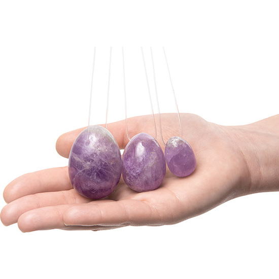 LA GEMMES - YONI EGG PURE AMETHYST image 4