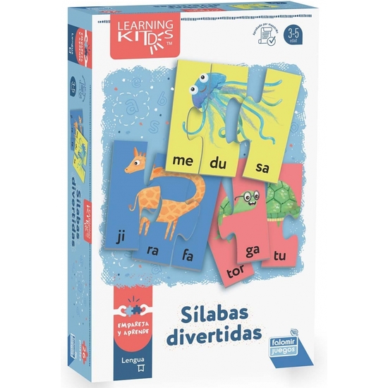 JUEGO EDUCATIVO SÍLABAS DIVERTIDAS image 0