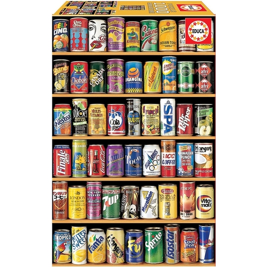 PUZZLE EDUCA 1000 PZAS MINIATURE LATAS image 0