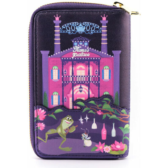 CARTERA THE FROG TIANA PRINCESS PALACE DISNEY LOUNGEFLY image 1