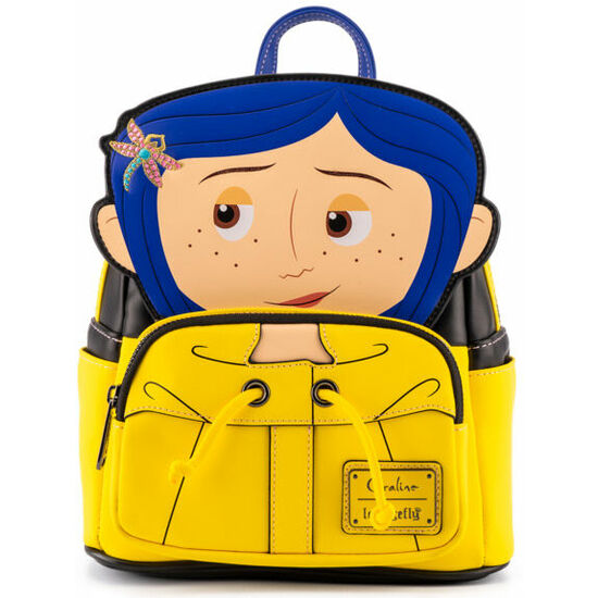 MOCHILA LAIKA LOS MUNDOS DE CORALINE LOUNGEFLY 26CM image 0