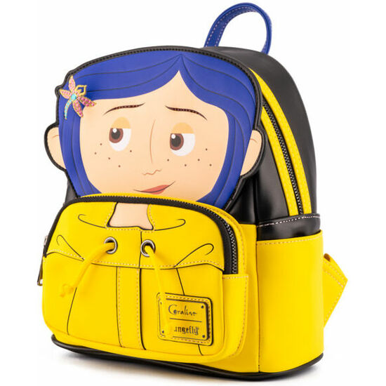 MOCHILA LAIKA LOS MUNDOS DE CORALINE LOUNGEFLY 26CM image 1