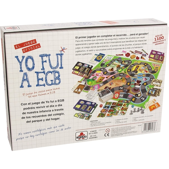 JUEGO MESA ´´YO FUI A EGB´´ +12 AÑOS image 2