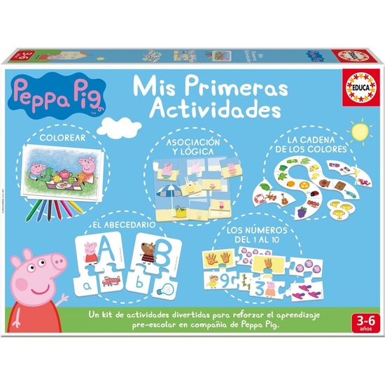 PEPPA PIG MIS 1ªACTIVIDADES 5 JUEGOS EN1 image 0