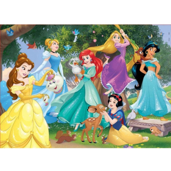 PRINCESAS DISNEY PUZZLE MADERA 100 PZAS image 1