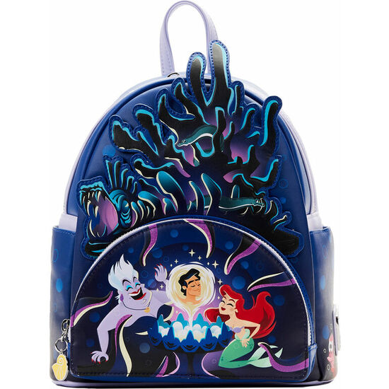 MOCHILA URSULA LA SIRENITA DISNEY LOUNGEFLY 26CM image 0