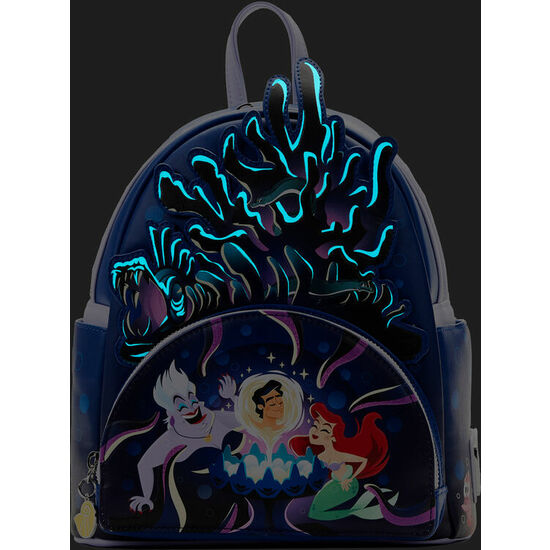 MOCHILA URSULA LA SIRENITA DISNEY LOUNGEFLY 26CM image 1