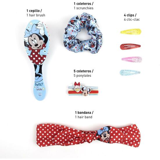 SET DE BELLEZA NECESER MINNIE MULTICOLOR image 2