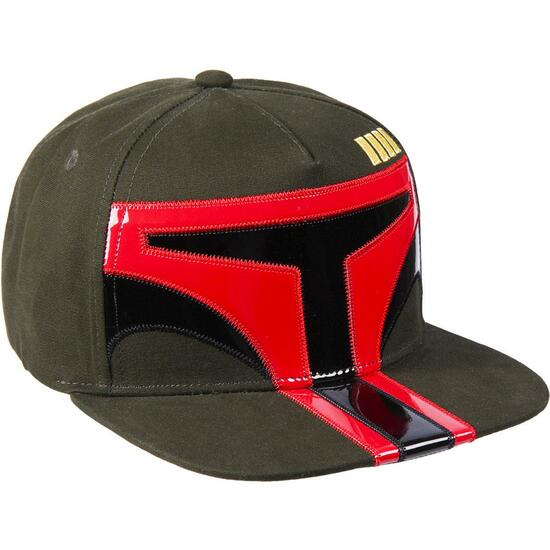 GORRA VISERA PLANA BOBA FETT GREEN image 0