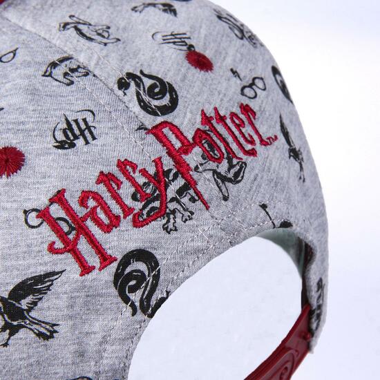 GORRA VISERA PLANA HARRY POTTER GRAY image 3