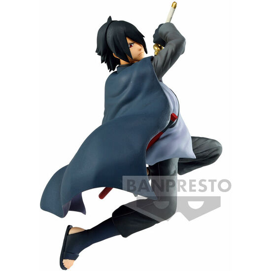 FIGURA UCHIHA SASUKE BORUTO NARUTO NEXT GENERATIONS VIBRATION STARS 14CM image 1