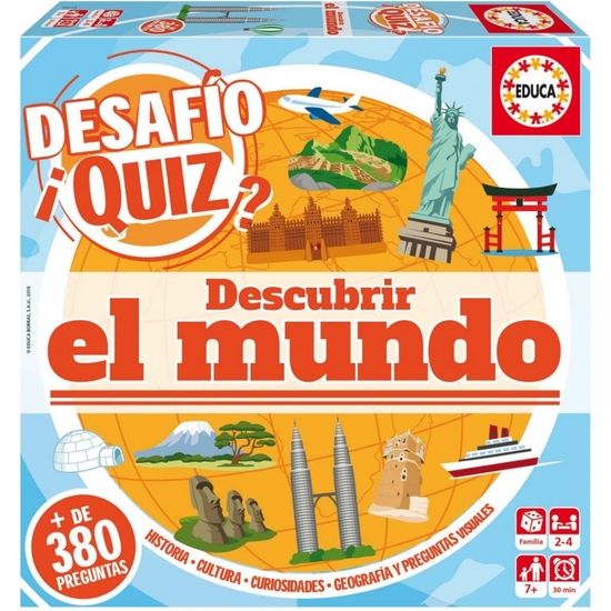 DESAFÍO QUIZ DESCRUBRIR EL MUNDO image 0