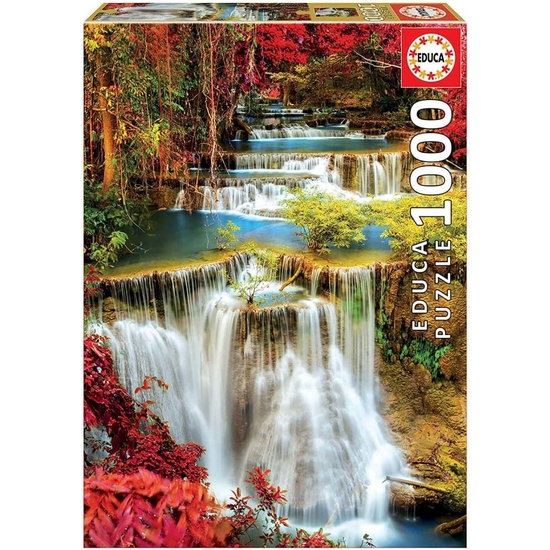 PUZZLE EDUCA 1000 PZS CATARATA DEL BOSQUE image 0