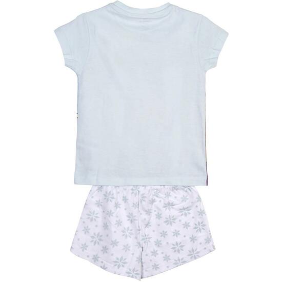 PIJAMA CORTO SINGLE JERSEY PUNTO FROZEN II LIGHT BLUE image 1