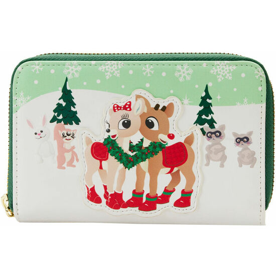 CARTERA MERRY COUPLE RUDOLPH THE RED-NOSED REINDEER LOUNGEFLY image 0