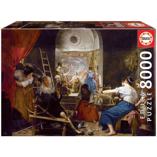 PUZZLE EDUCA 8000PZ HILANDERAS-VELÁZQUEZ image 0