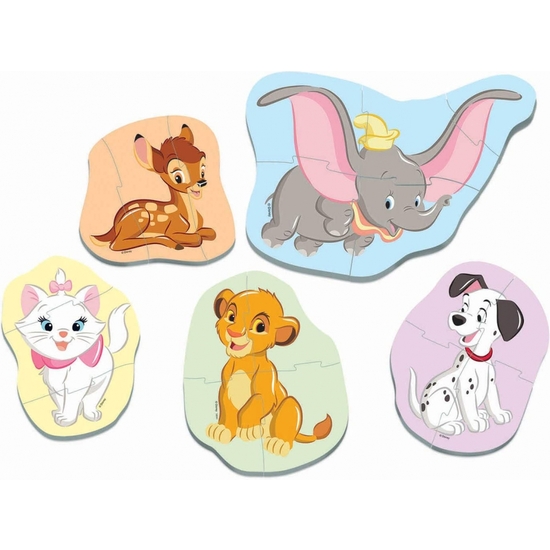 DISNEY PUZZLE BABY ANIMALES 24M image 1