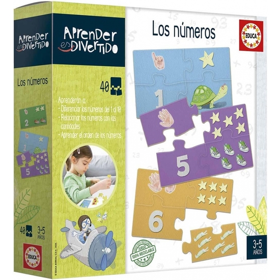 JUEGO EDUCA APRENDER ES DIVER NÚMEROS image 0