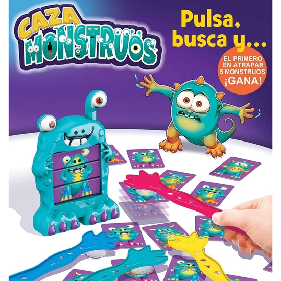 JUEGO MESA CAZA MONSTRUOS EDUCA image 1