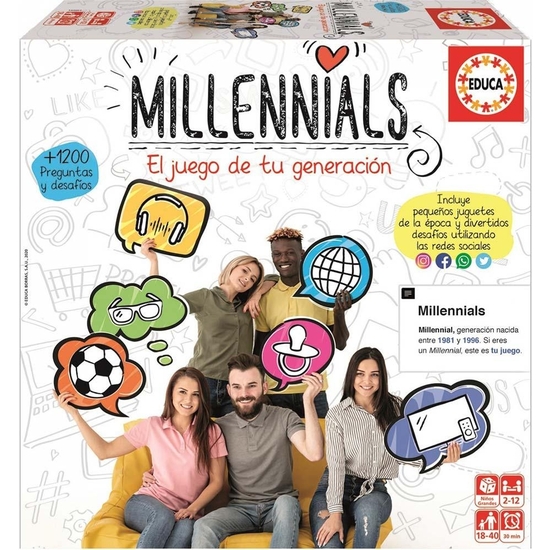 JUEGO MILLENIALS GENERATION +18AÑOS image 0